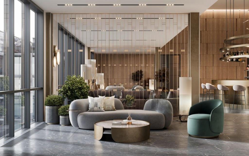 Luxury interior lounge